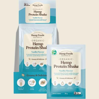 Organic Hemp Protein Shake Vanilla 7x35g