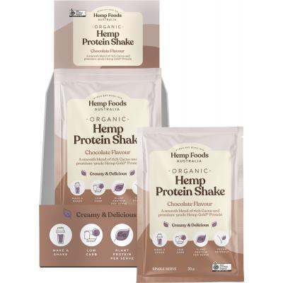 Organic Hemp Protein Shake Chocolate 7x35g