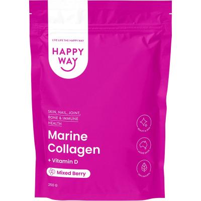 Marine Collagen + Vitamin D Mixed Berry 250g