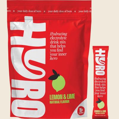 Electrolyte Sachets Lemon Lime Hasta 15x4g