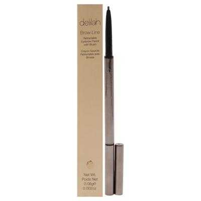 Delilah Brow Line Retractable Eyebrow Pencil With Brush - Sable For Women 0.002oz