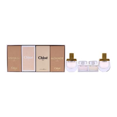 Chloe Ladies Mini Collection - Nomade Eau De Toilette & Rose Tangerine & Chloe & Nomade Eau De Parfum 4pc