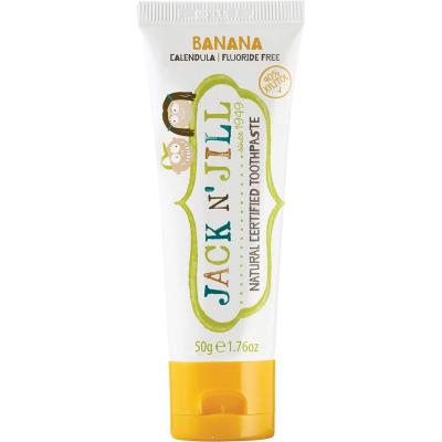 Toothpaste Children Banana Fluoride Free 6x50g