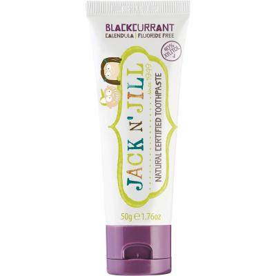 Toothpaste Children Blackcurrant Fluoride Free 6x50g