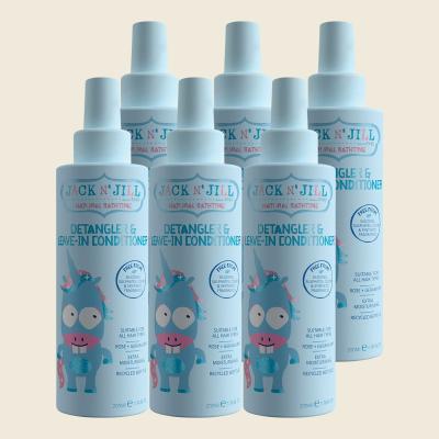 Detangler & Leave-in Conditioner Rose & Geranium 6x200ml