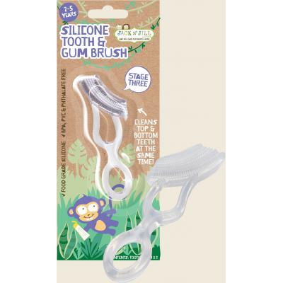 Silicone Tooth & Gum Brush x8