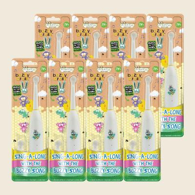 Electric Musical Toothbrush Buzzy Brush 3 Years + x8