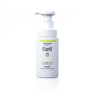 Curel Sebum Trouble Care Foam Facial Wash 150ml