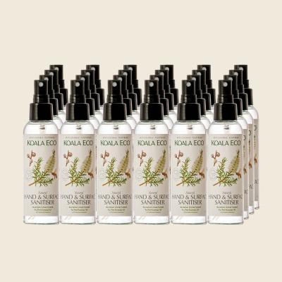 Natural Hand & Surface Sanitiser Lemon Scented TeaTree 24x125ml