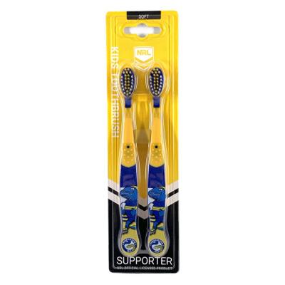 Nrl Mascot Kids Toothbrush - Knights 2 Pack