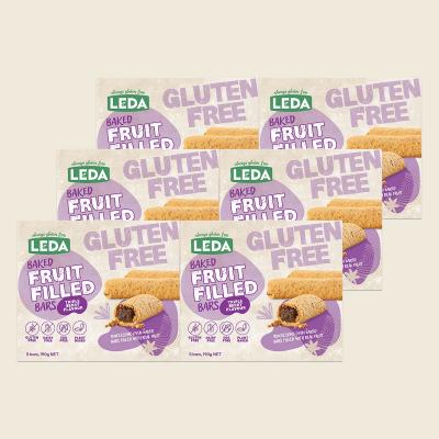 Baked Fruit Filled Bars Triple Berry Multipack 5 Bars 6x190g