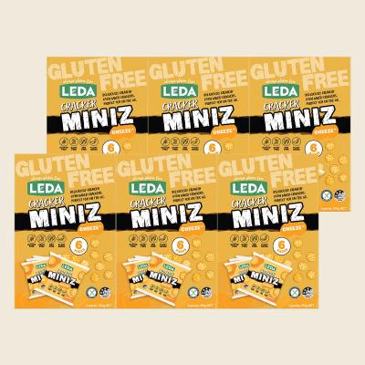 Cracker Miniz Cheeze Multi 6 Pack 6x150g