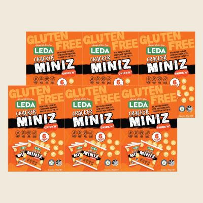 Cracker Miniz Chick'n Multi 6 Pack 6x150g