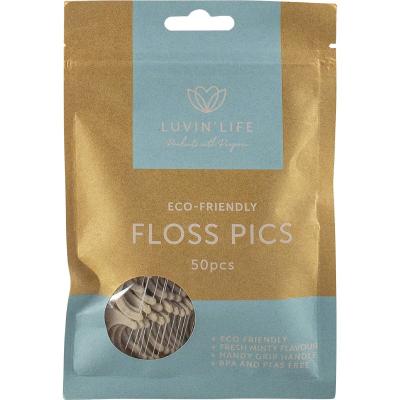 Floss Picks Eco-Friendly 12x50pcs