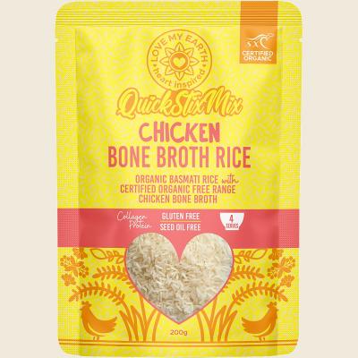 Quick Stix Mix Organic Bone Broth Rice Chicken 200g