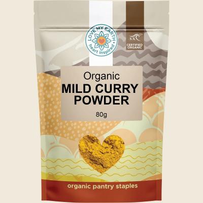 Organic Mild Curry Powder 80g