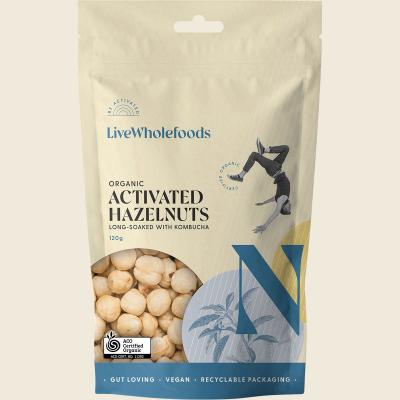 Organic Activated Hazelnuts 120g