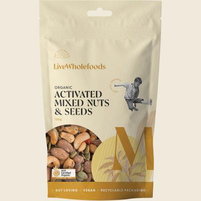 Organic Activated Mixed Nuts & Seeds 120g