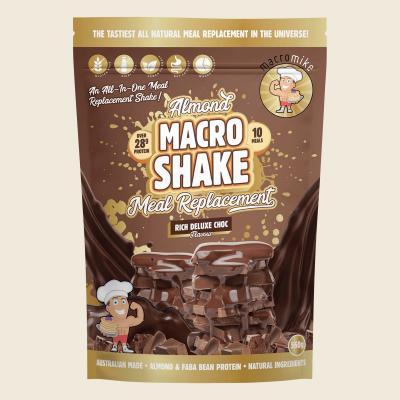 Almond Macro Shake Meal Replacement Rich Deluxe Choc 560g