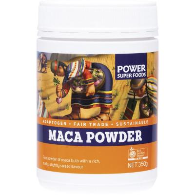 Maca Powder Tub Certified Organic 350g