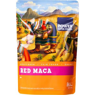 Red Maca Powder Certified Organic 250g