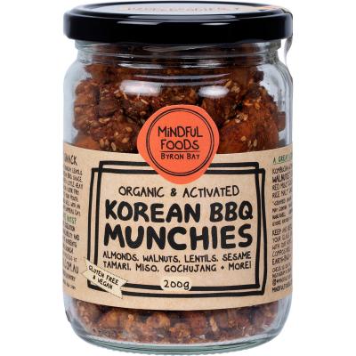 Korean BBQ Munchies Organic & Activated 200g