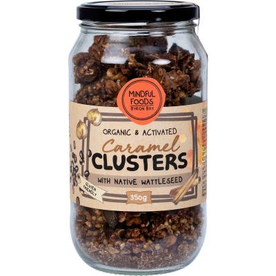 Caramel Clusters Native Wattle Seed Organic & Activated 350g