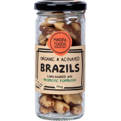 Brazil Nuts Organic & Activated 150g