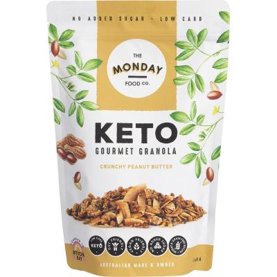 Keto Gourmet Granola Crunchy Peanut Butter 300g