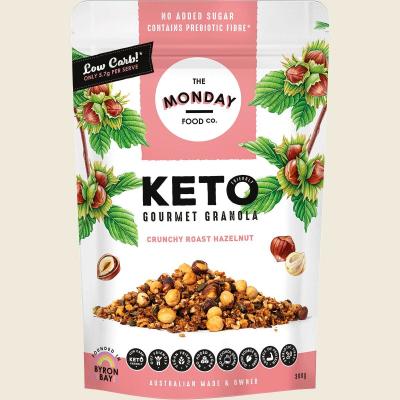 Keto Gourmet Granola Crunchy Roast Hazelnut 300g