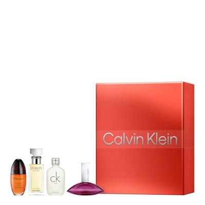 Calvin Klein (l) 4pc Mini Set - All - Obsession & Eternity & Ck1+ Euphoria 15ml