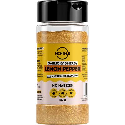 Lemon Pepper All Natural Seasoning 130g