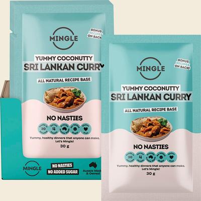 Sri Lankan Curry All Natural Recipe Base 12x30g