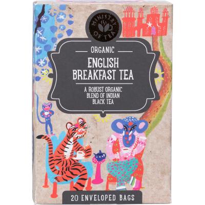 Organic English Breakfast Tea Bags 25pk