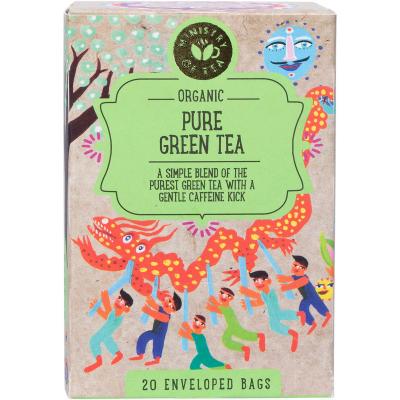 Organic Pure Green Tea Bags 20pk