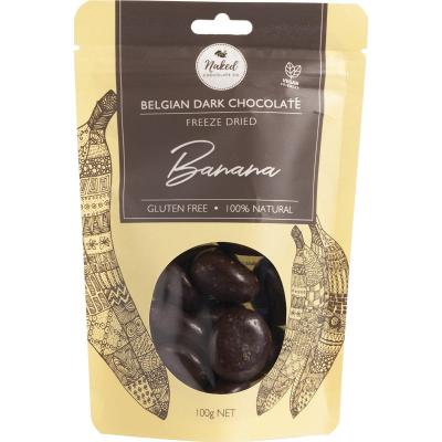 Freeze Dried Banana Dark Chocolate 100g