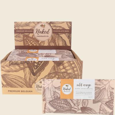 Dark Chocolate Bar Wild Orange 16x60g