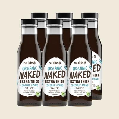 Organic Coconut Amino Sauce Extra Thick Naked 6x250ml