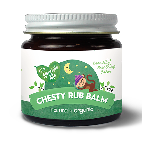 123 Nourish Me Chesty Rub Balm 50g