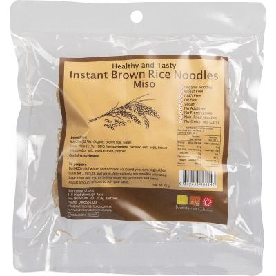 Instant Brown Rice Noodles Miso 60g