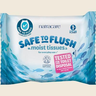 Moist Tissues Safe To Flush 30pk