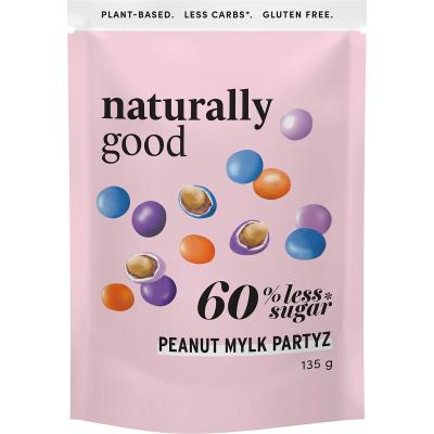 Peanut Mylk Partyz 55% less sugar 6x135g