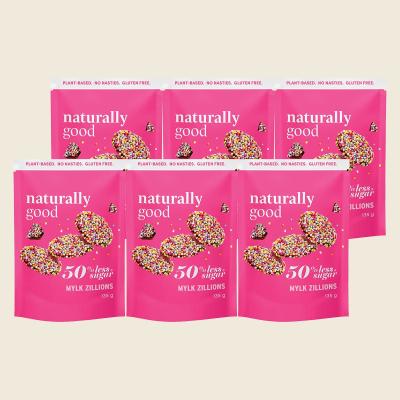 Mylk Zillions 50% less sugar 6x135g