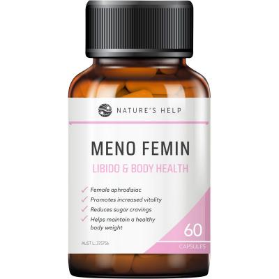 Meno Femin Libido and Body Health Capsules 60 Caps
