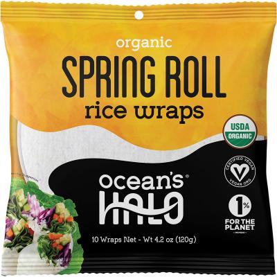 Organic Spring Roll Rice Wraps 10 sheets 120g