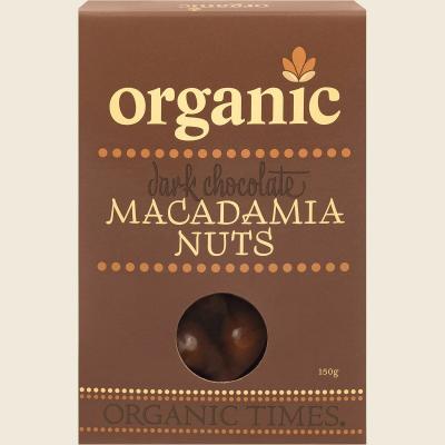 Dark Chocolate Macadamia Nuts 150g