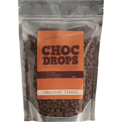 Choc Drops Milk Couverture Drops 500g