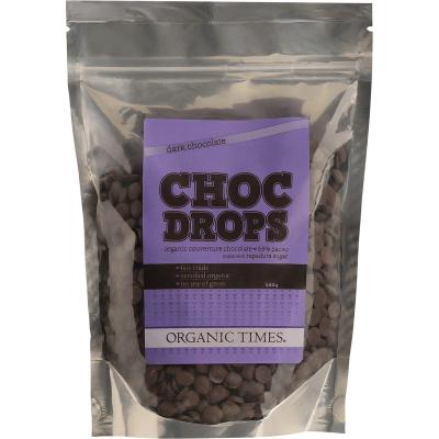 Choc Drops Dark Couverture Drops 500g