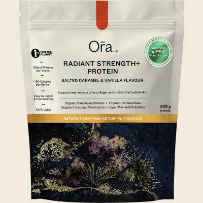 Radiant Strength+ Protein Salted Caramel & Vanilla 525g