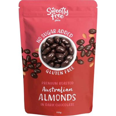 Sweetly Free Almonds Dark Chocolate No Sugar Added 110g